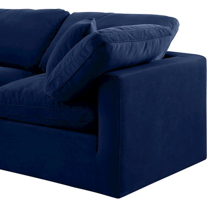 Indulge Navy Velvet Modular Sofa
