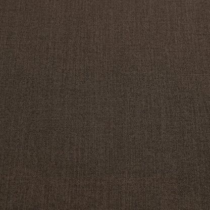 Kimora Brown Linen Textured Fabric Loveseat