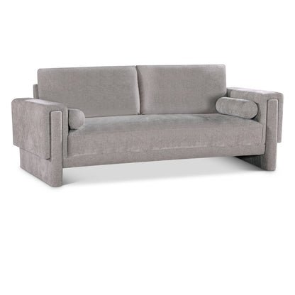 Madeline Grey Chenille Fabric Sofa