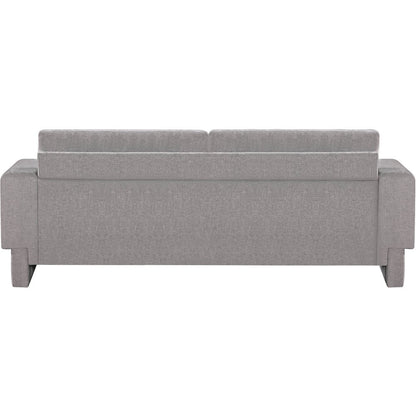 Madeline Grey Chenille Fabric Sofa