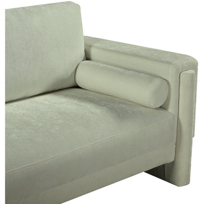Madeline Mint Chenille Fabric Chair