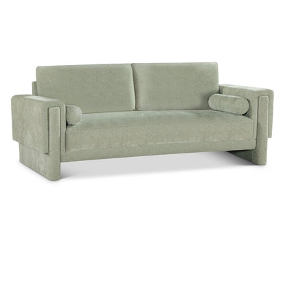 Madeline Mint Chenille Fabric Sofa