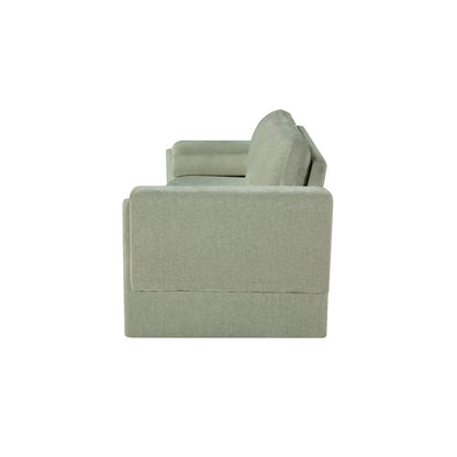 Madeline Mint Chenille Fabric Sofa