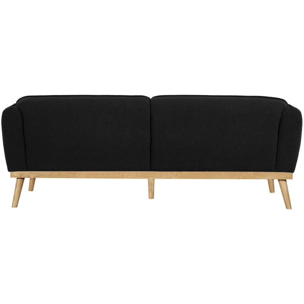 Nolita Black Boucle Fabric Sofa