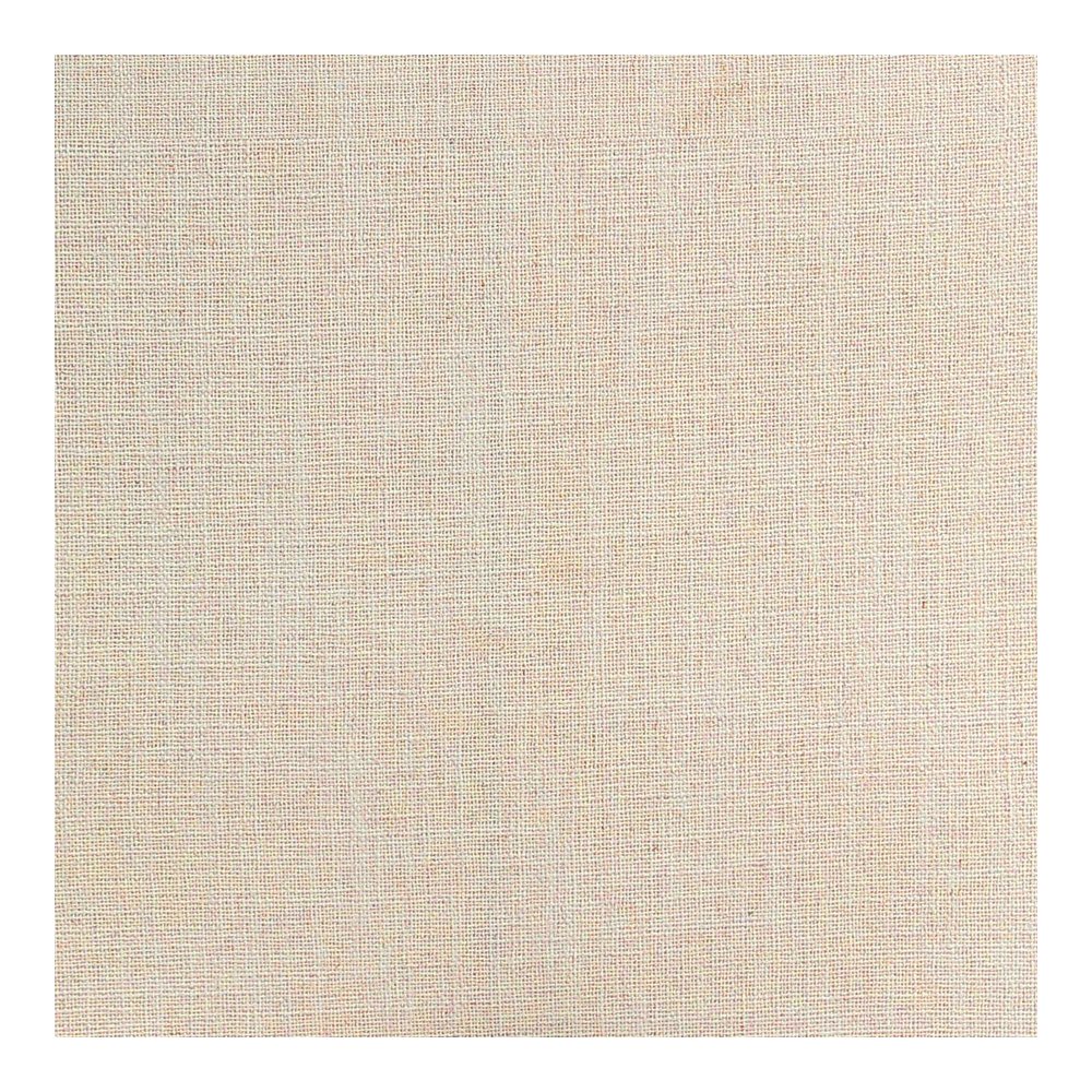 Akeela Beige Linen Textured Fabric Bench