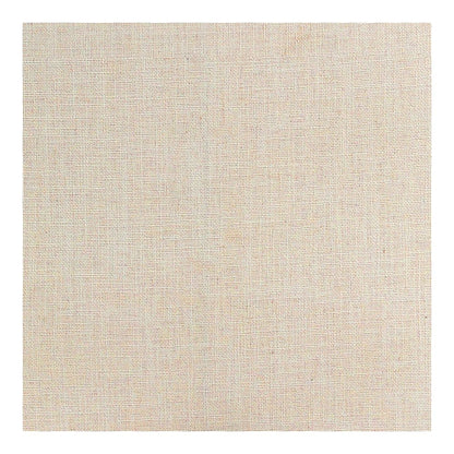 Akeela Beige Linen Textured Fabric Bench