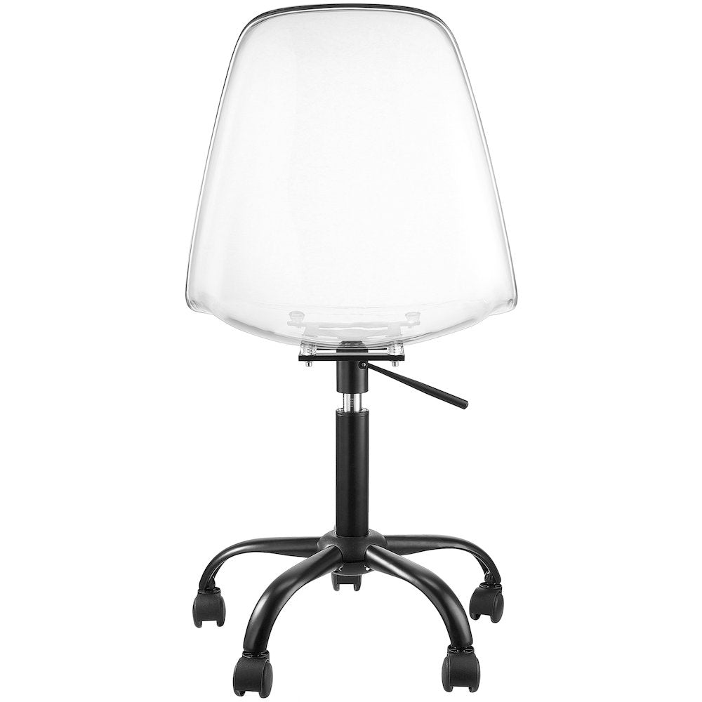 Clarion Matte Black Office Chair
