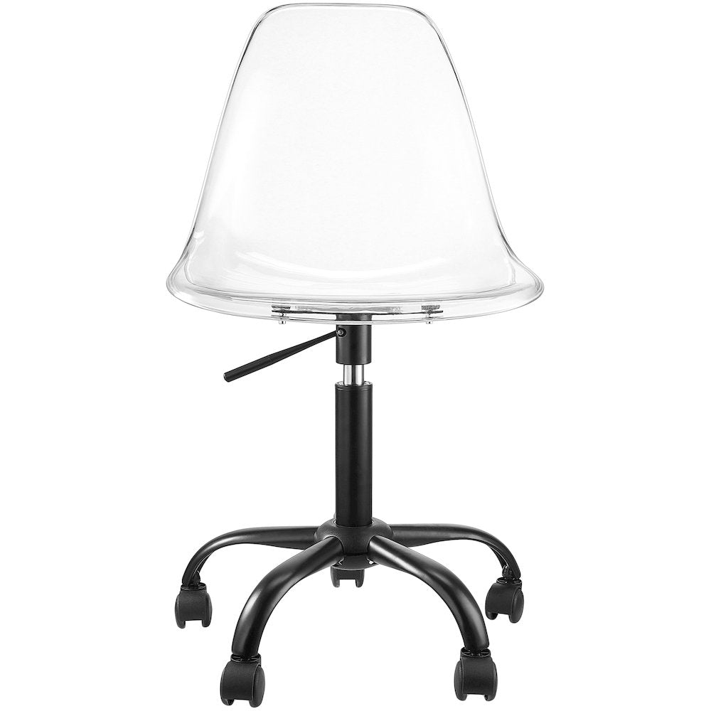 Clarion Matte Black Office Chair