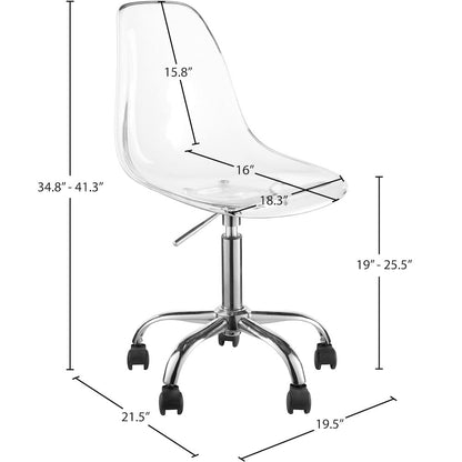 Clarion Chrome Office Chair