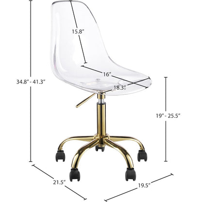 Clarion Gold Office Chair