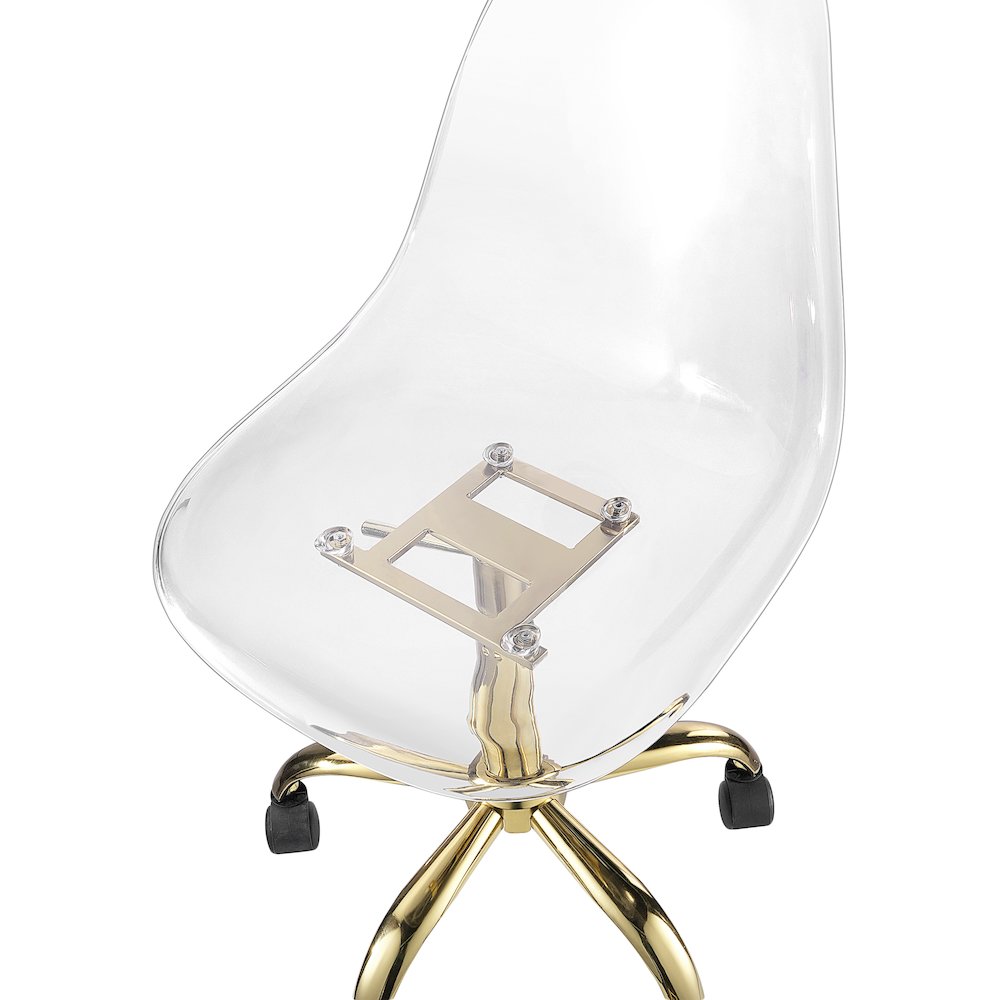 Clarion Gold Office Chair