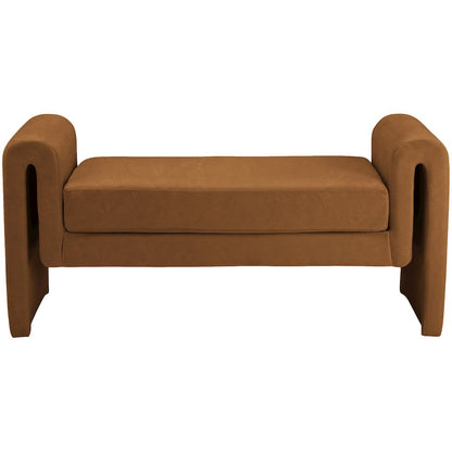 Sloan Saddle Velvet Bench