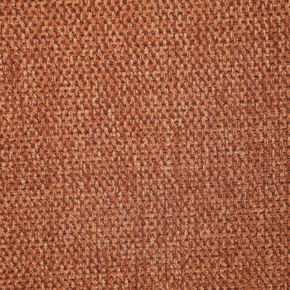 Stefano Cognac Polyester Fabric Bench