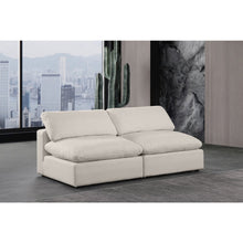 Comfy Beige Linen Textured Fabric Modular Sofa