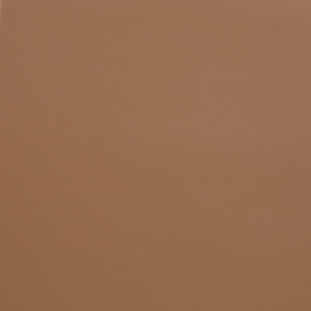 Comfy Cognac Vegan Leather Modular Armless Chair