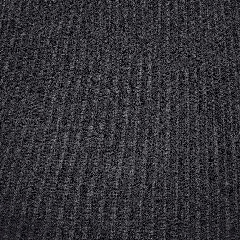 Comfy Black Velvet Modular Armless Chair