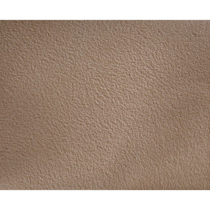 Kennedy Beige Faux Shearling Teddy Fabric Bench