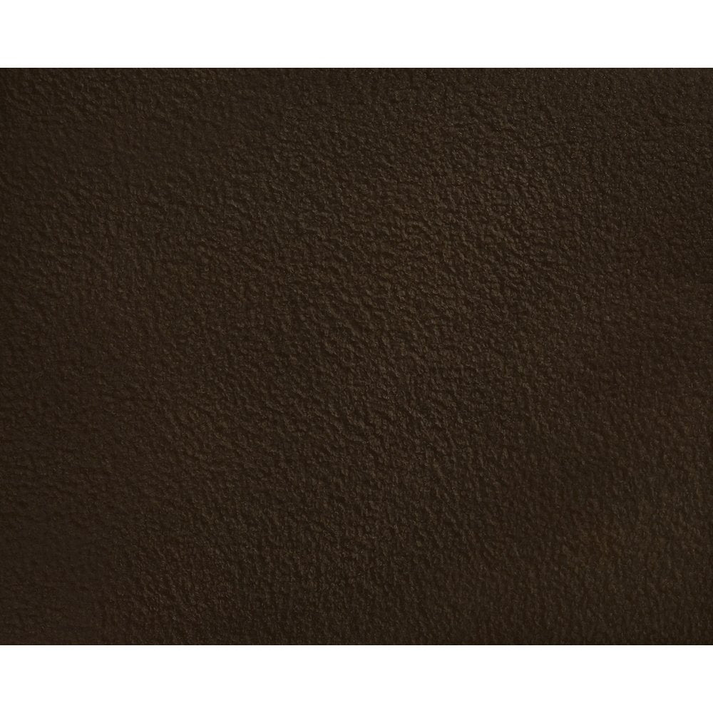 Kennedy Brown Faux Shearling Teddy Fabric Bench