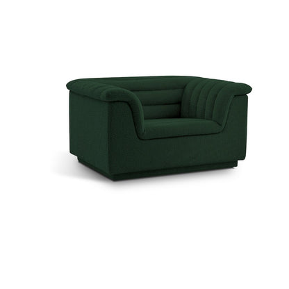 Cascade Green Boucle Fabric Chair
