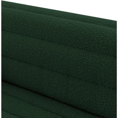 Cascade Green Boucle Fabric Chair