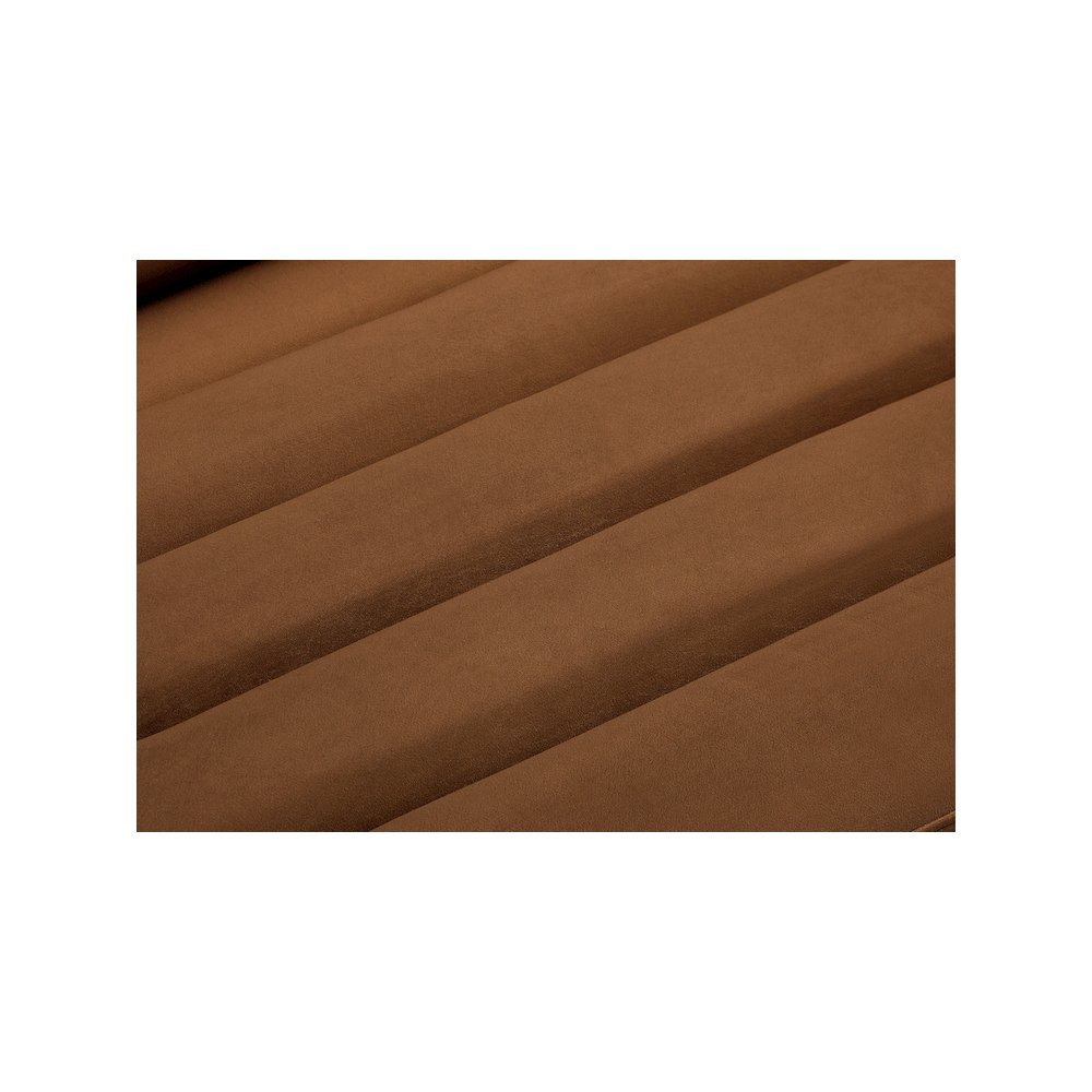 Cascade Saddle Velvet Fabric Loveseat