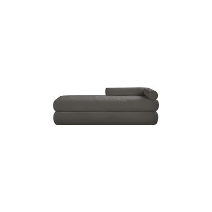 Kennedy Grey Chenille Fabric Bench