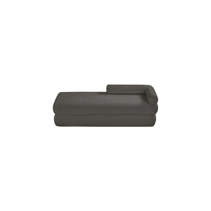 Kennedy Grey Chenille Fabric Bench
