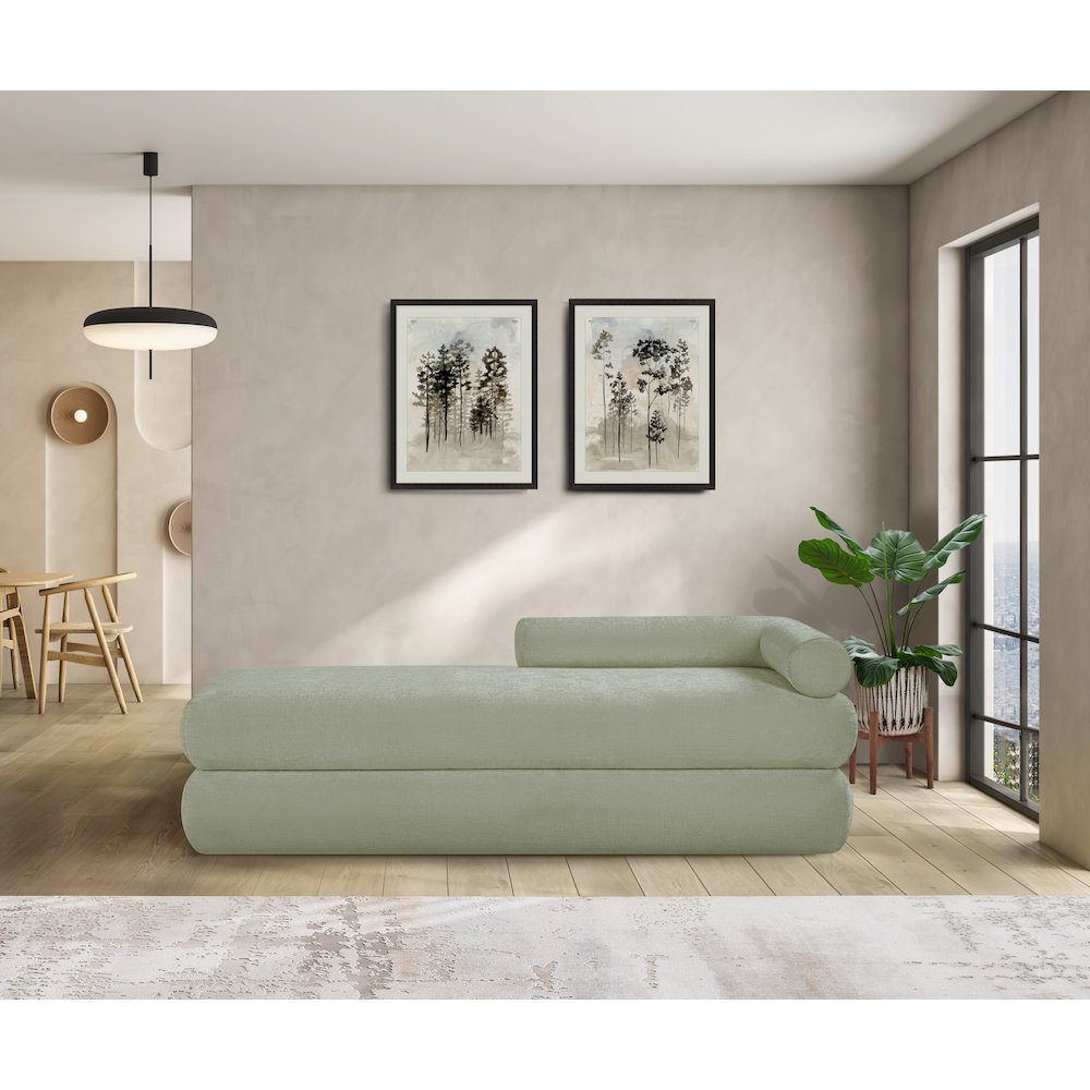 Kennedy Mint Chenille Fabric Bench