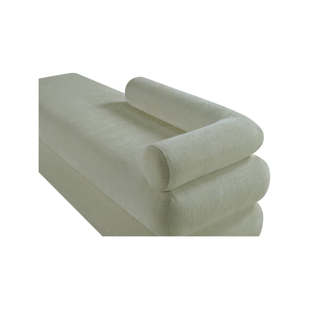 Kennedy Mint Chenille Fabric Bench