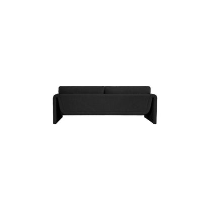 Stylus Black Boucle Fabric Sofa