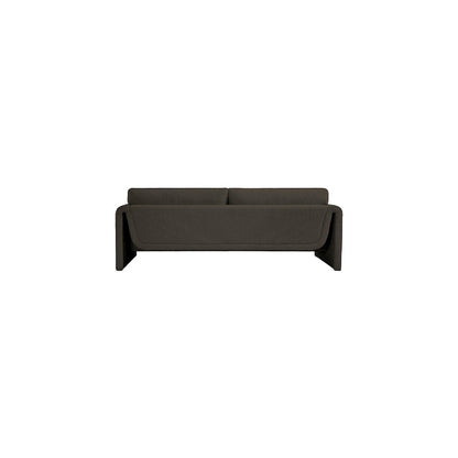 Stylus Brown Boucle Fabric Sofa