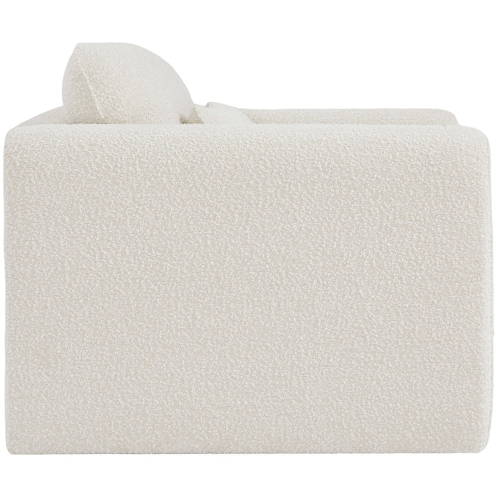 Stylus Cream Boucle Fabric Chair
