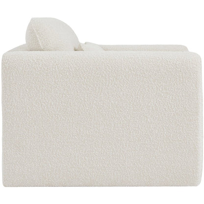 Stylus Cream Boucle Fabric Chair