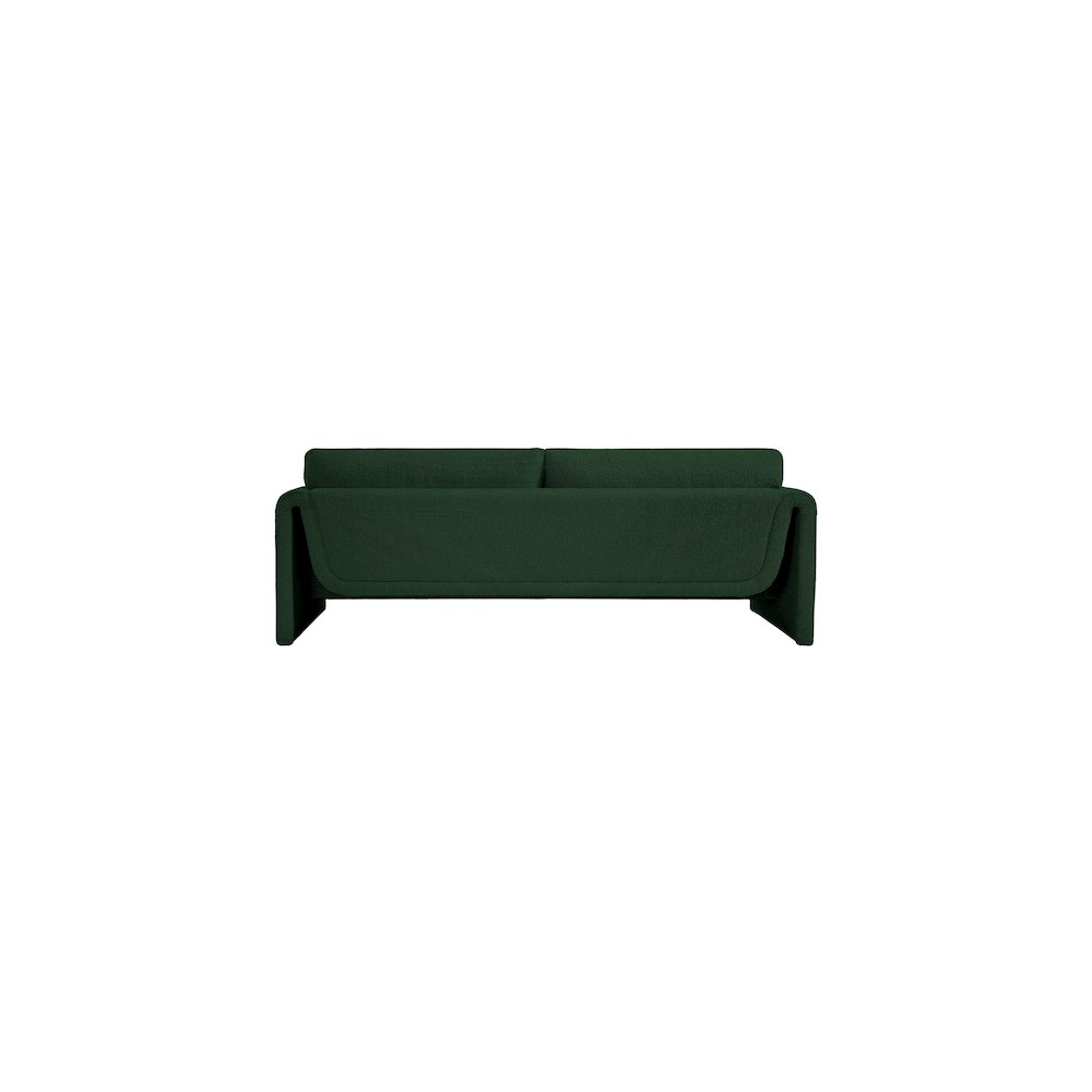 Stylus Green Boucle Fabric Sofa