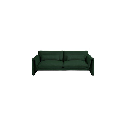 Stylus Green Boucle Fabric Sofa