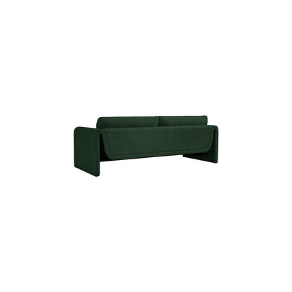 Stylus Green Boucle Fabric Sofa
