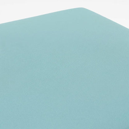 Blue Fabric Outdoor Loveseat With Pillow And Light Finish