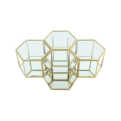 Sei Brushed Gold Coffee Table