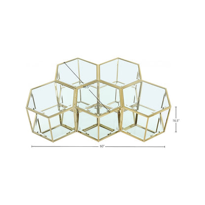 Sei Brushed Gold Coffee Table
