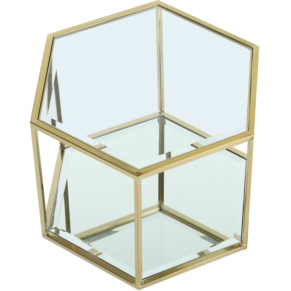 Sei Brushed Gold Coffee Table