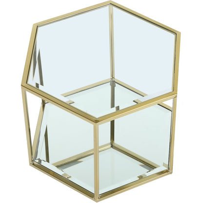 Sei Brushed Gold Coffee Table