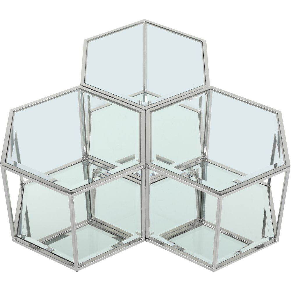 Sei Chrome Coffee Table