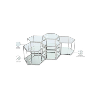 Sei Chrome Coffee Table