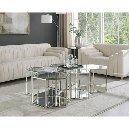 Sei Chrome Coffee Table