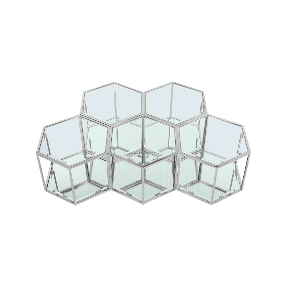 Sei Chrome Coffee Table