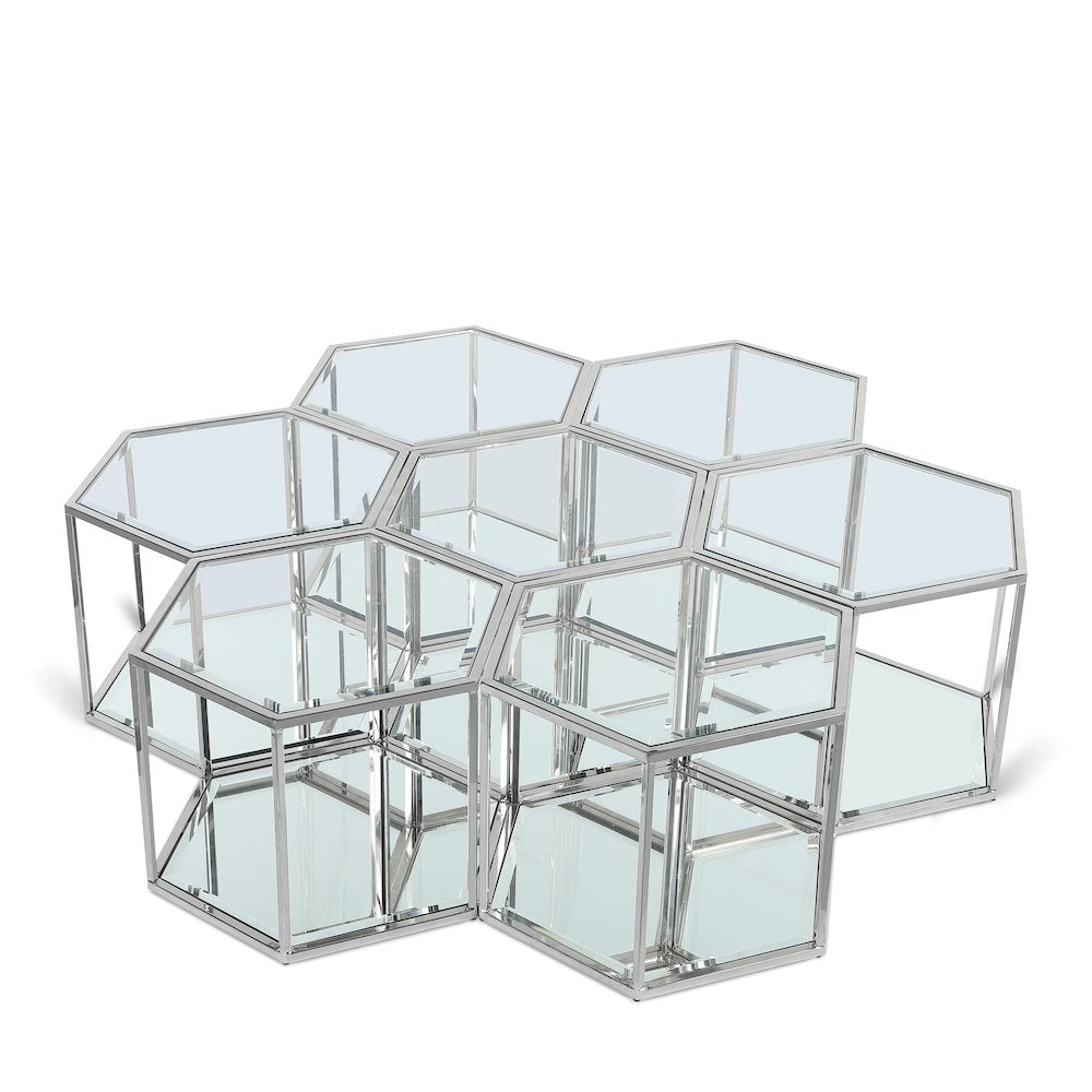 Sei Chrome Coffee Table