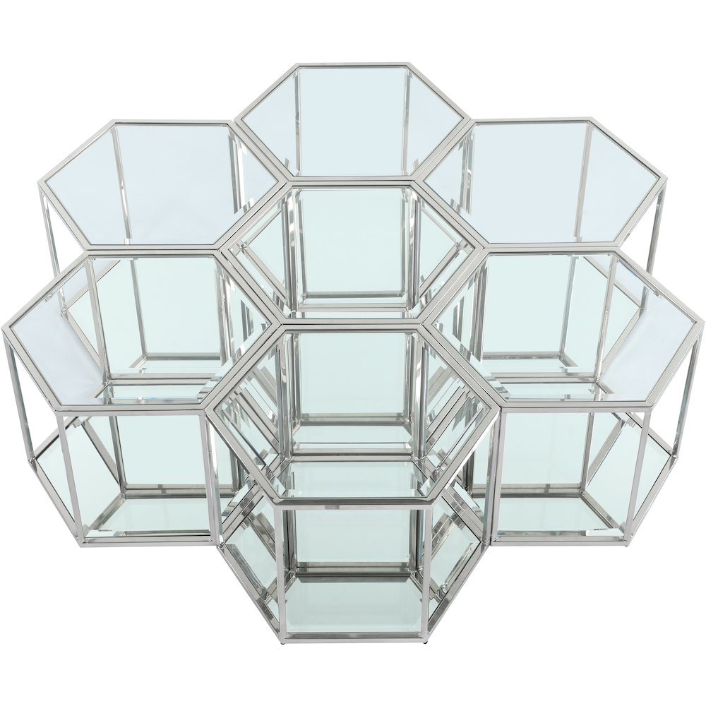 Sei Chrome Coffee Table