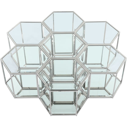 Sei Chrome Coffee Table