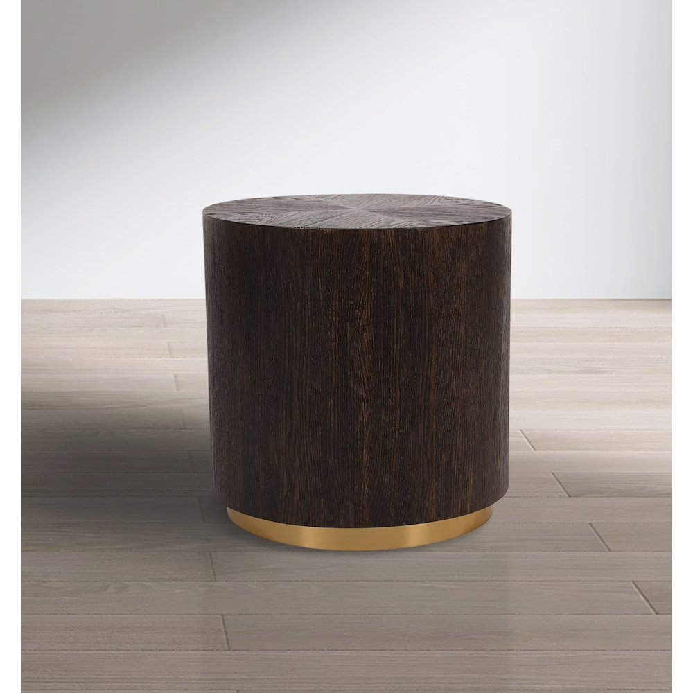 Nile Brown Oak End Table