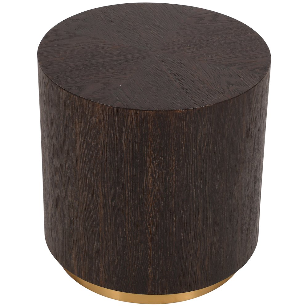 Nile Brown Oak End Table